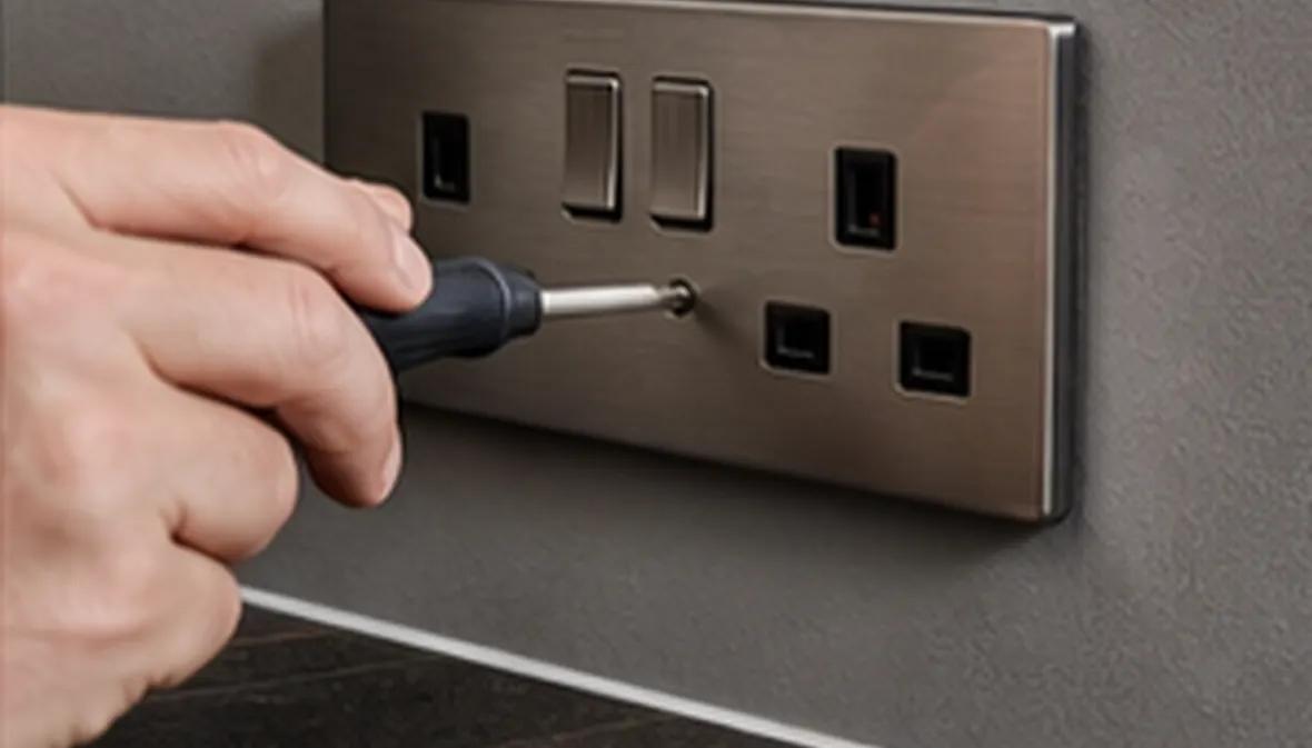 Illustrative EV charger installation