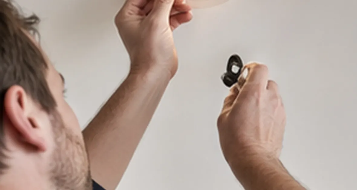 Illustrative socket, switch and lighting work