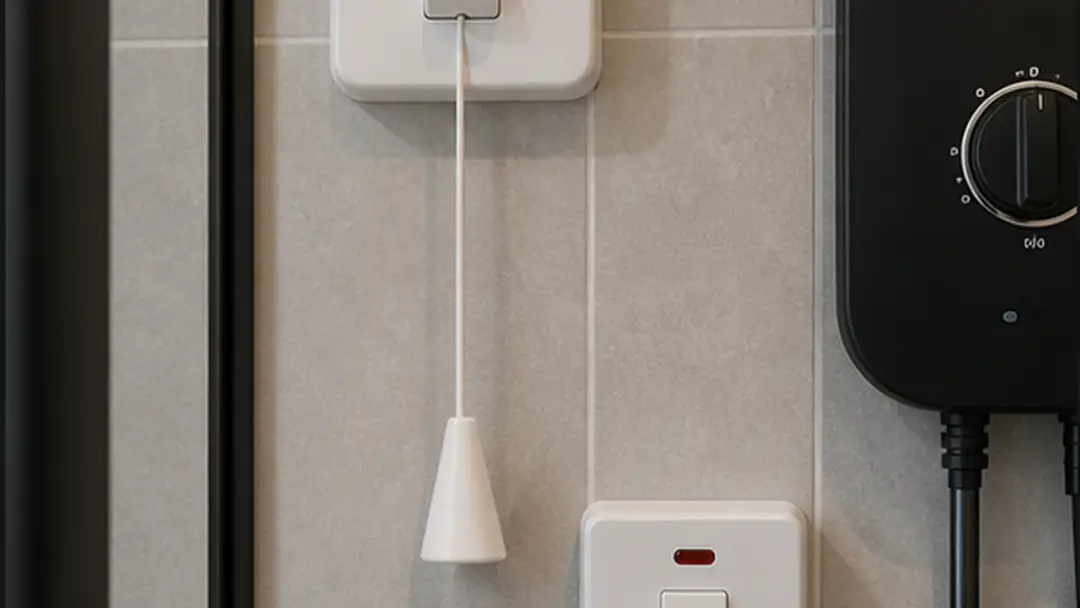 Illustrative electric shower installation work in Kirriemuir