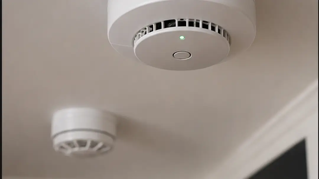 Illustrative smoke alarm installation work in Kirriemuir